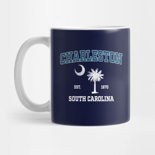 Charleston South Carolina Palmetto Athletic Arch Mug